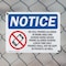Signmission No Cell Phones Allowed In Work, 10 in W x Rectangle, Plastic OS-2PACK-NS-P-710-L-14420 - alternate 4